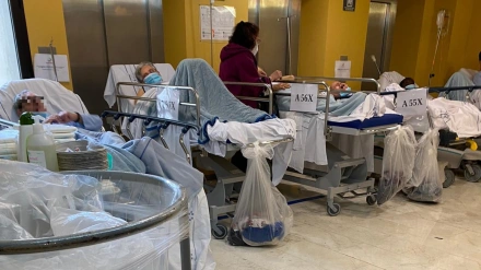 Foto de Archivo sobre el colapso en el servicio de urgencias del Hospital Insular de Gran Canaria