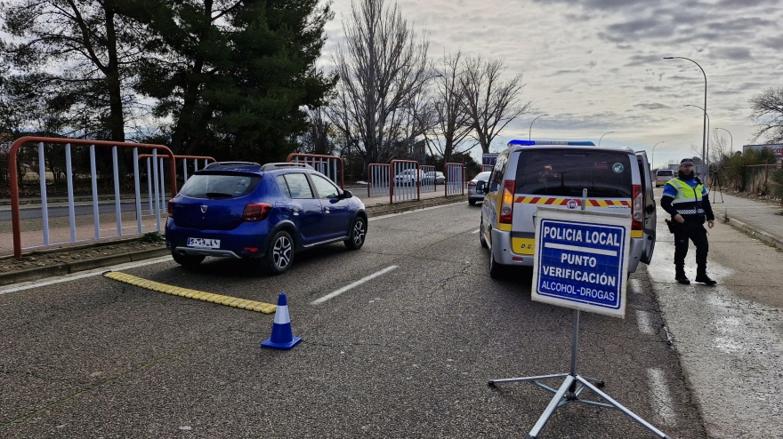 Control Policía Local de Palencia