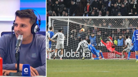 Isaac Fouto y el gol del empate del Real Madrid