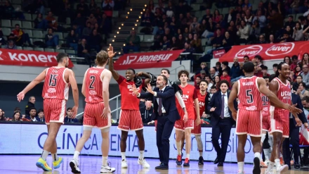 UCAM Murcia CB es líder del grupo en FIBA Europe CUP