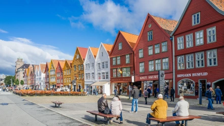 Bergen, ciudad en Noruega