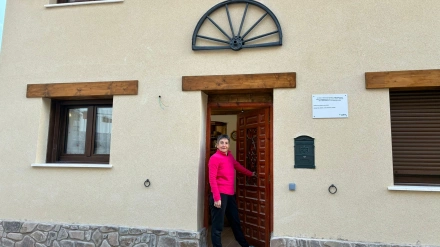 María José González, alma de Espacio Majuelo en Ribafrecha