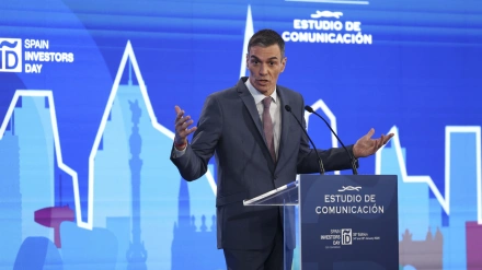 El presidente del Gobierno, Pedro Sánchez