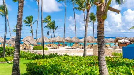 Fotografía recurso de una playa de Punta Cana