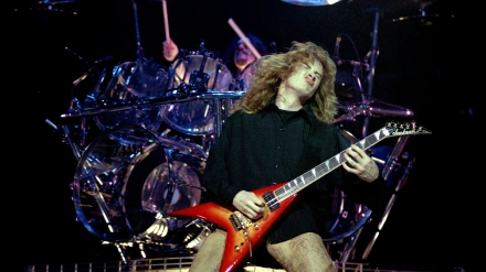 Dave Mustaine de Megadeth en una foto de archivo