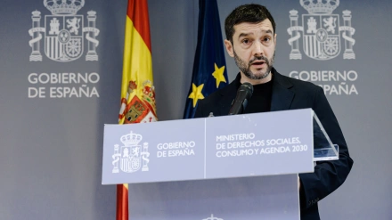 El ministro de Derechos Sociales, Consumo y Agenda 2030, Pablo Bustinduy