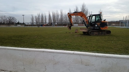 Nuevo césped en Ablitas