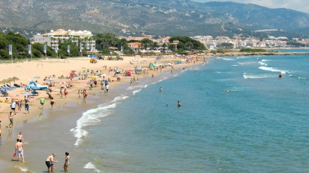 Playa La Romana de Alcossebre, en Alcalà de Xivert