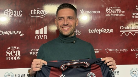 David Rocha, técnico del CD Extremadura