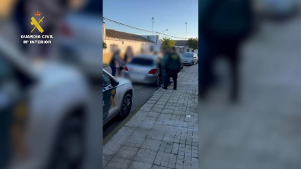 Detención realizada por la Guardia Civil