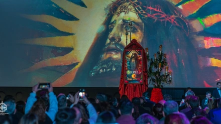 Cómo se hizo el cartel de Bruno Díaz para la Semana Santa de Jerez 2026