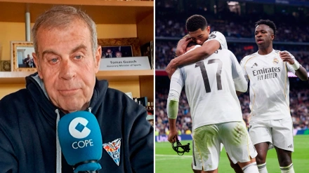 Tomás Guasch se refiere a los jugadores del Real Madrid