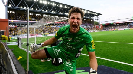 Simon Eriksson con el IF Elfsborg sueco