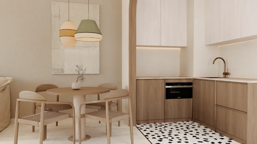 Interior del nuevo Core Suites Azor en Benicàssim