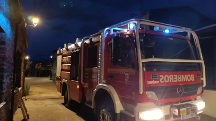 Bomberos del parque provincial de la Diputación de Zamora