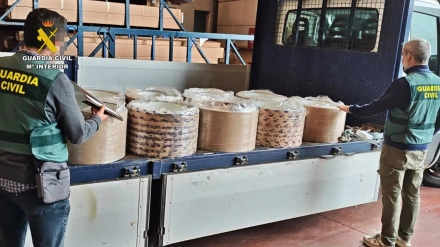 Material robado en una empresa de aluminios de Fuente del Maestre