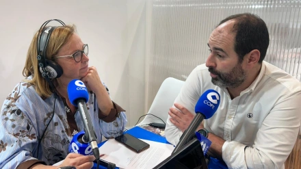 El alcalde de Pravia, David Álvarez, en el especial de COPE Asturias desde Fitur 2026