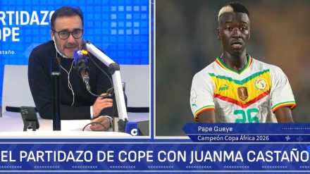 Pape Gueye, en El Partidazo de COPE
