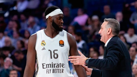Usman Garuba, jugador del Real Madrid de baloncesto