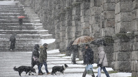 La intensa nevada que cayó hace unos días en Segovia