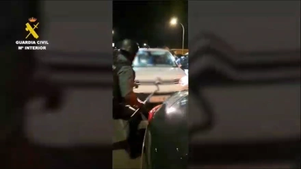 Espectacular detención a la entrada de Palencia