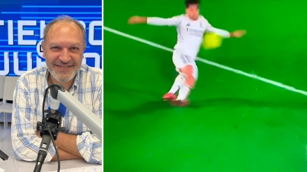 Pedro Martín, especialista arbitral de Tiempo de Juego, explica la jugada de la mano no pitada de Asencio