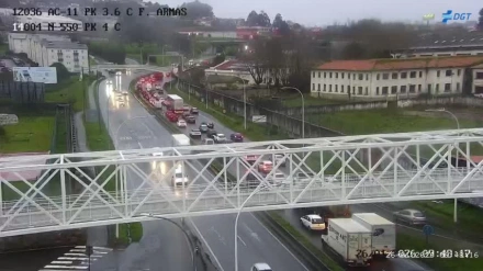 Retenciones en Alfonso Molina por un accidente en Palavea este lunes