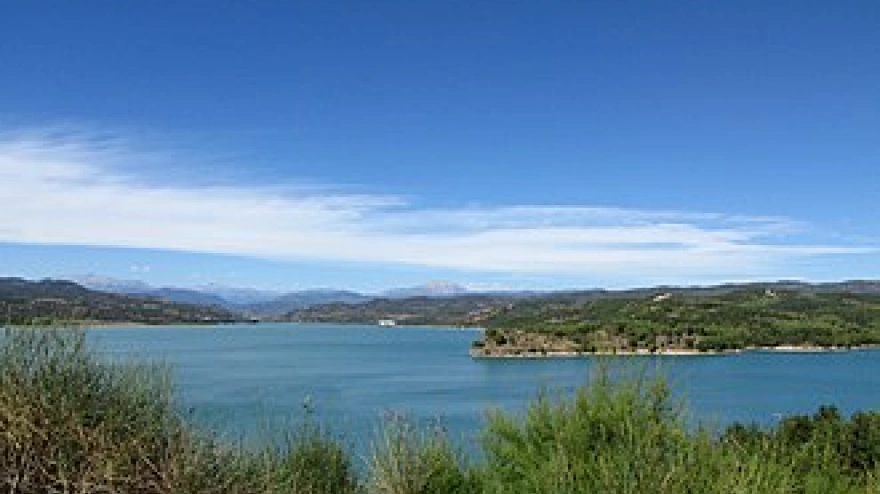 El embalse que tiene dos nombres: Barasona y Joaquín Costa