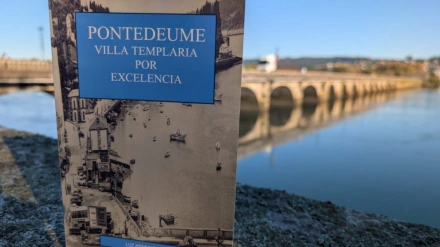 El libro cuenta el origen templario de Pontedeume