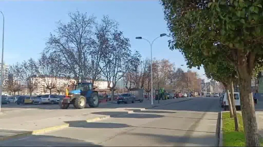 Manifestación de Agricultores