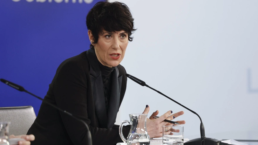 La ministra de Inclusión, Seguridad Social y Migraciones y portavoz del Gobierno, Elma Saiz