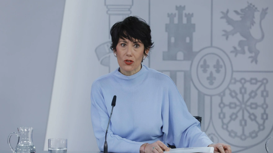 La ministra de Inclusión, Seguridad Social y Migraciones y portavoz del Gobierno, Elma Saiz