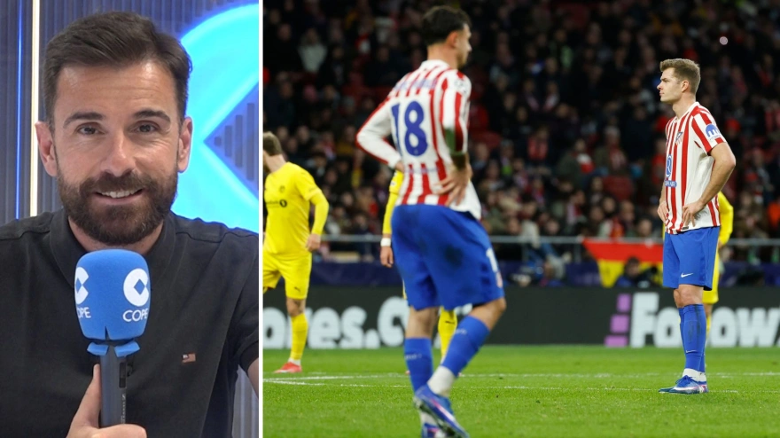 Rubén Martín desvela los "dos señalados" en la derrota del Atlético