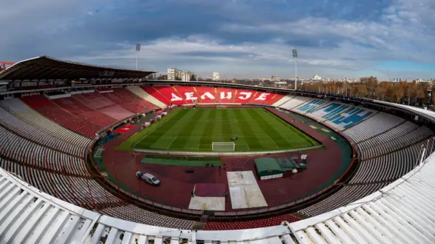 Estadio Rajko Mitic, también conocido como el 'pequeño Maracaná'