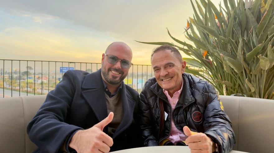 Pedro Infante, CEO de Coanda y Rafael Riquelme, CEO de Rof Servicio Levante