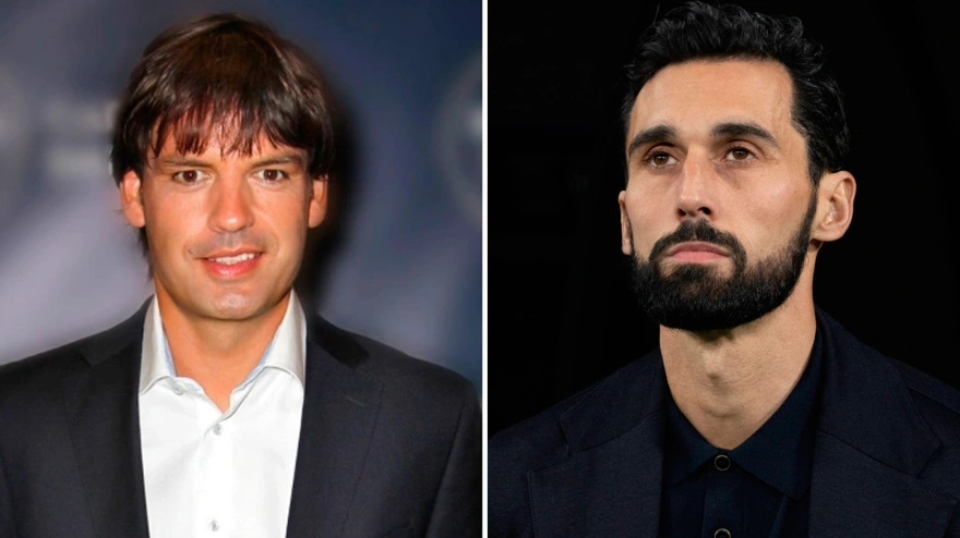 Fernando Morientes y Álvaro Arbeloa