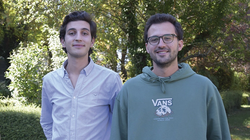 Álvaro García y Carlos Repáraz, últimos navarros en entrar el Seminario de Pamplona