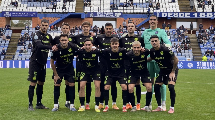 El Extremadura ha caído este año en sus dos salidas: Huelva y Málaga