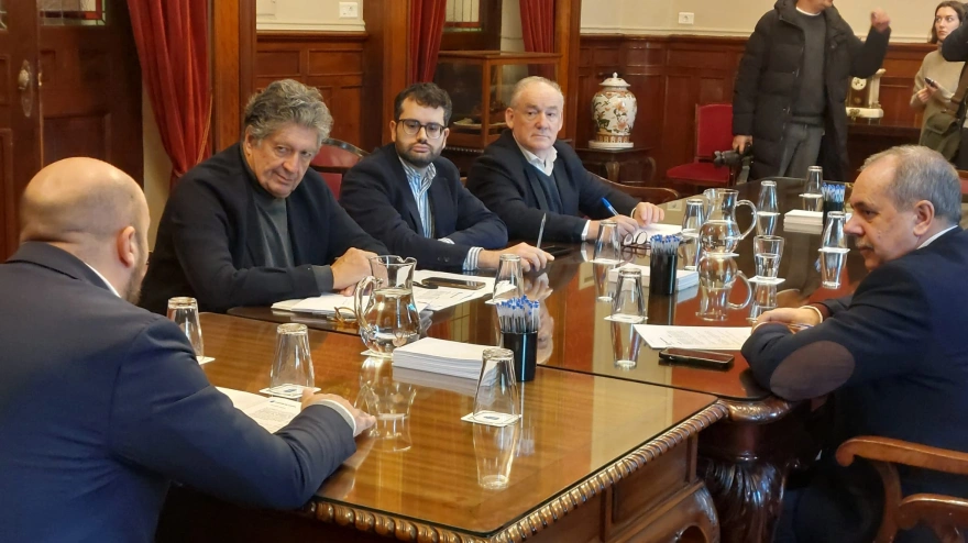 Imagen de la Comisión del Mundial en A Coruña