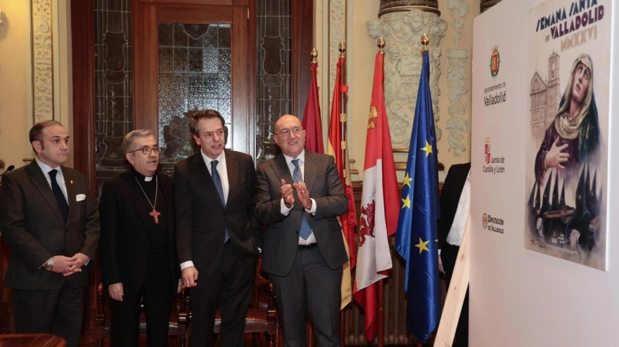 La Virgen de las Angustias protagoniza el nuevo cartel de la Semana Santa de Valladolid