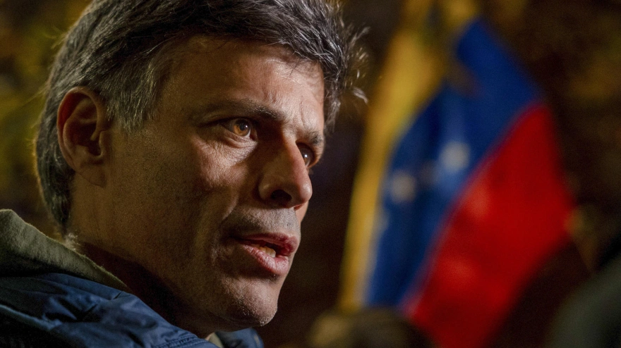 Leopoldo López, opositor venezolano en el exilio