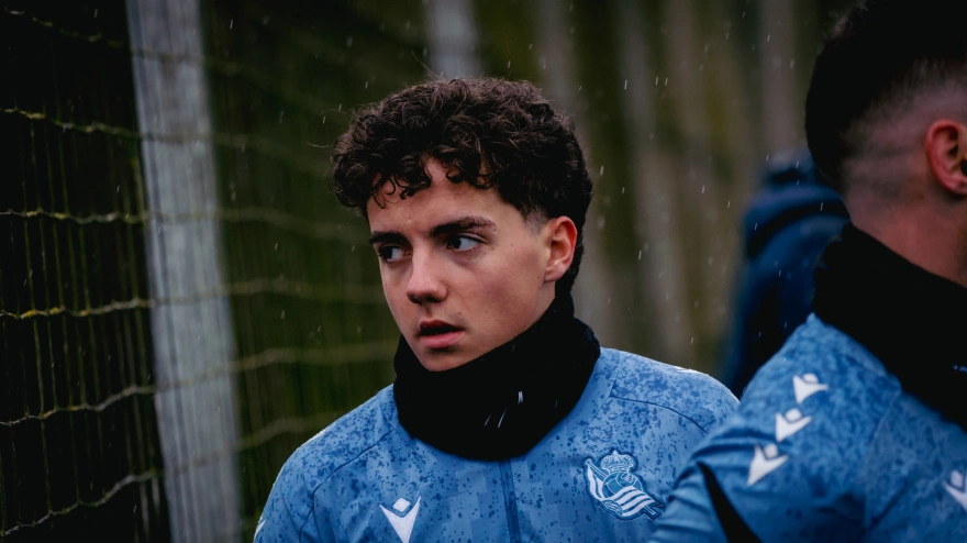 Dani Díaz, canterano de la Real Sociedad