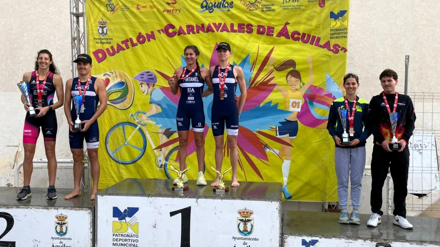 Ganadores del Duatlón Carnavales de Águilas 2026