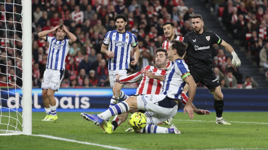 Athletic - Real Sociedad, 22ª jornada de Liga