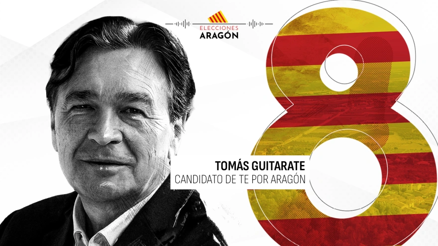 Tomás Guitarte, candidato de Aragón - Teruel Existe a las elecciones de Aragón