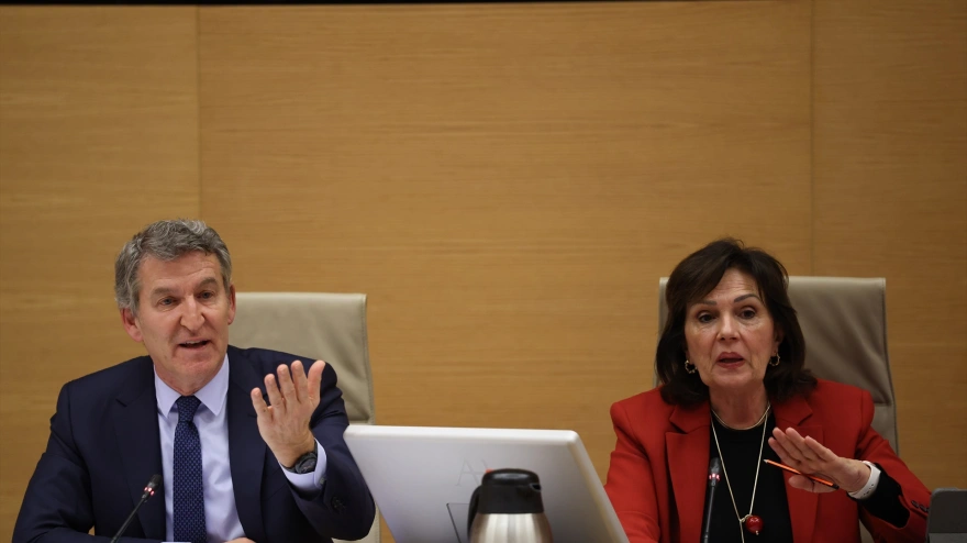Rifirrafe entre Feijóo y Rufián en la comisión de la Dana del Congreso de los Diputados