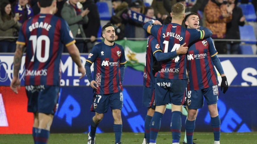 Imagen del partido de ayer