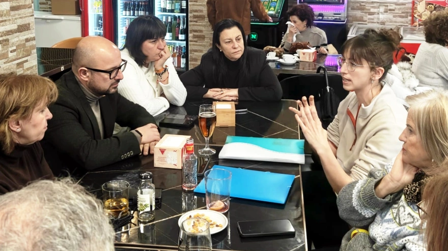 Alberto Izquierdo se ha reunido con la plataforma UVI Móvil