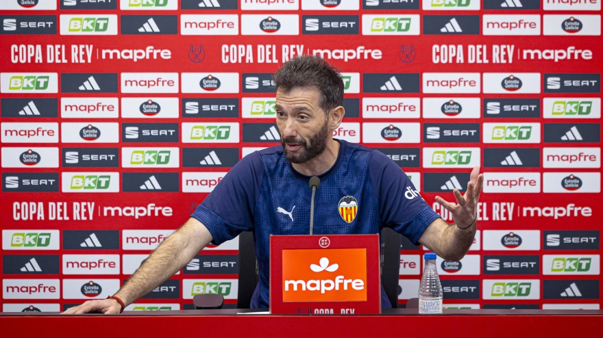 Corberán, en la previa de los cuartos de Copa