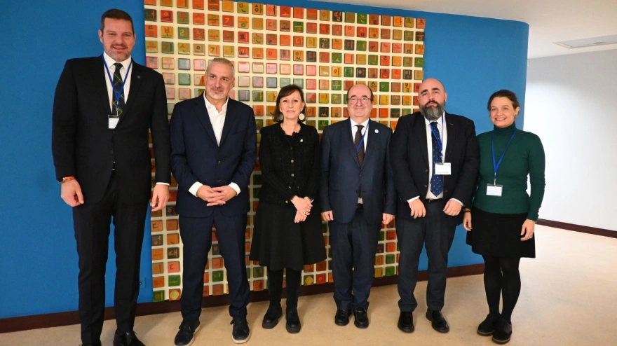 López Campos en la Unesco